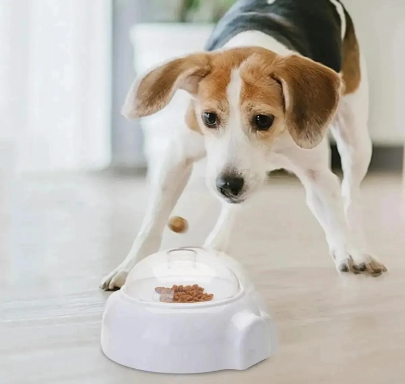 DISPENSADOR AUTOMATICO DE COMIDA Y JUGUETE PARA MASCOTAS - 4