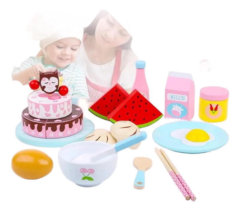 JUEGO DE SIMULACION DE TE  Y DESAYUNO PARA NIÑOS - 1