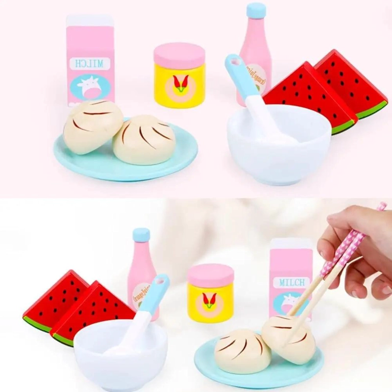 JUEGO DE SIMULACION DE TE  Y DESAYUNO PARA NIÑOS - 7