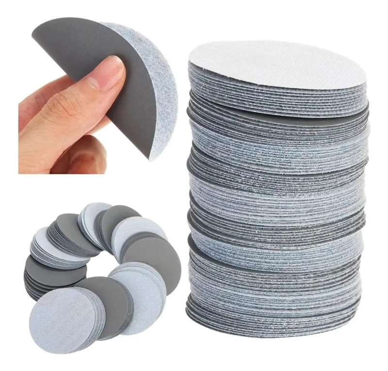 LIJA REDONDA 7CM GRANO 1000 CON VELCRO - 2