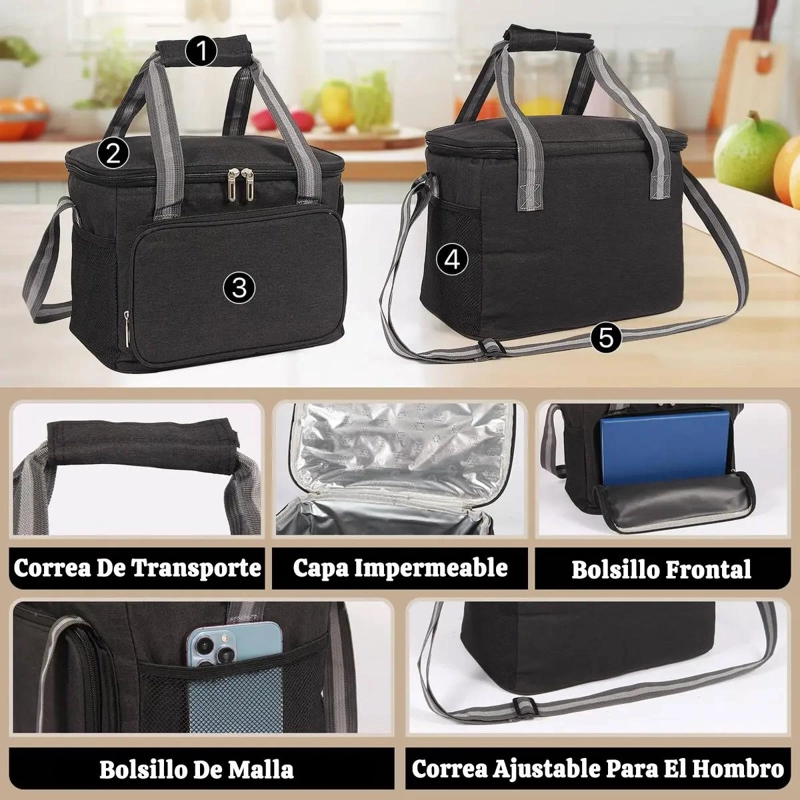 BOLSA TE RMICA DE 15 LITROS PARA ALIMENTOS Y BEBIDAS - 6