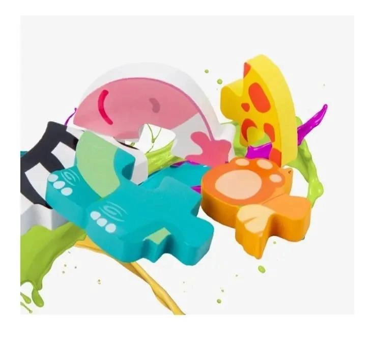 PACK DE 6 ROMPECABEZAS DE MADERA PARA NIÑOS - 10