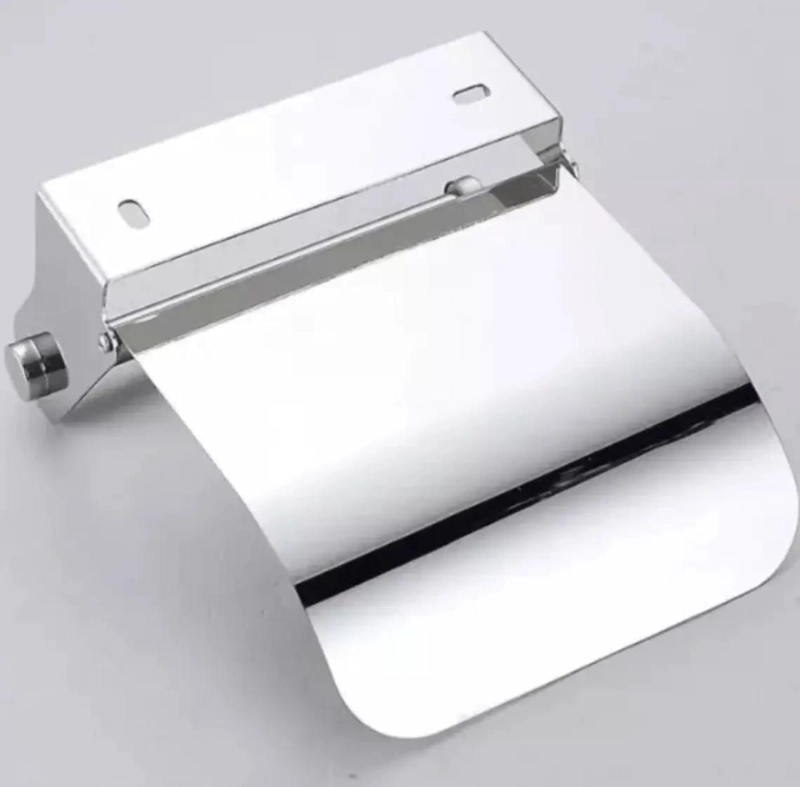 SOPORTE DE PAPEL HIGIE NICO ORGANIZADOR DE BAÑO EN ACERO INOXIDABLE - 5