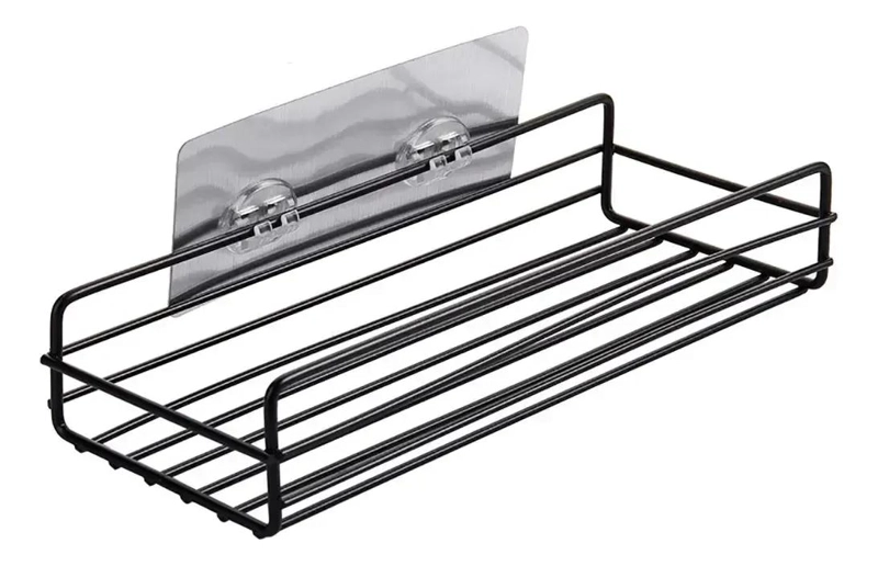 ORGANIZADOR DE PARED DE ACERO INOXIDABLE PARA BAÑO Y COCINA - 4