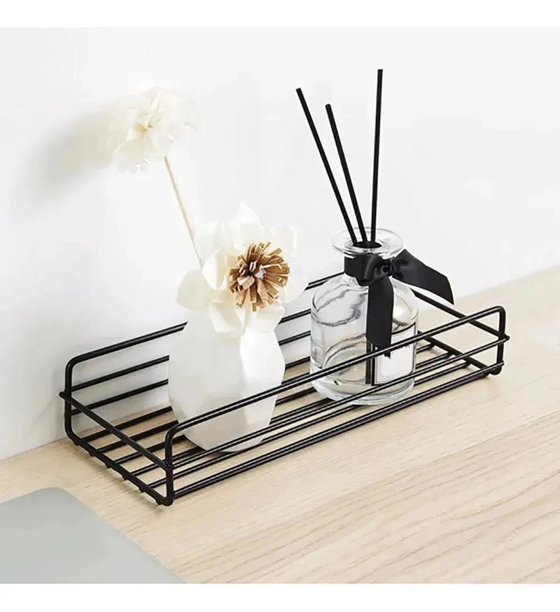 ORGANIZADOR DE PARED DE ACERO INOXIDABLE PARA BAÑO Y COCINA - 5