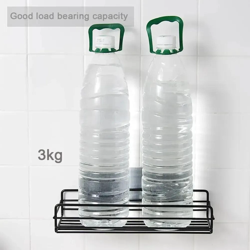 ORGANIZADOR DE PARED DE ACERO INOXIDABLE PARA BAÑO Y COCINA - 7