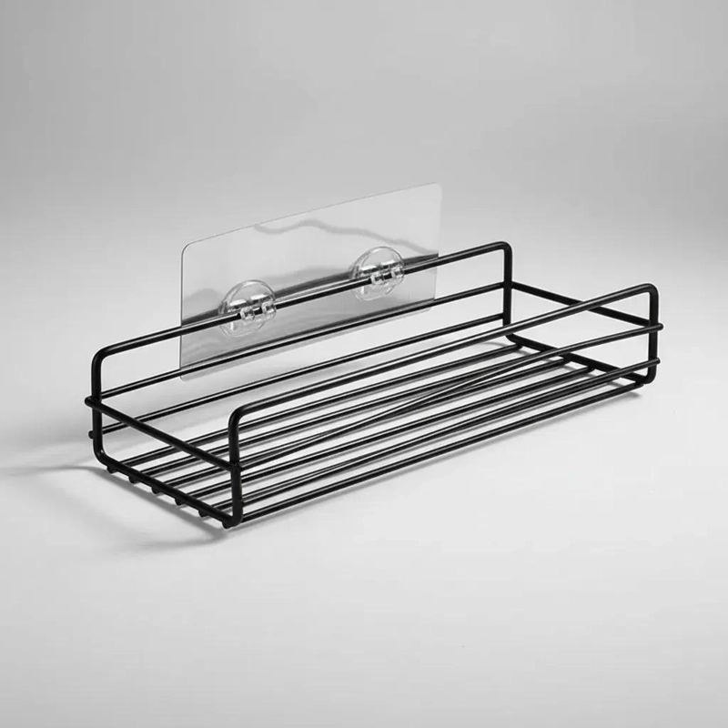 ORGANIZADOR DE PARED DE ACERO INOXIDABLE PARA BAÑO Y COCINA - 9