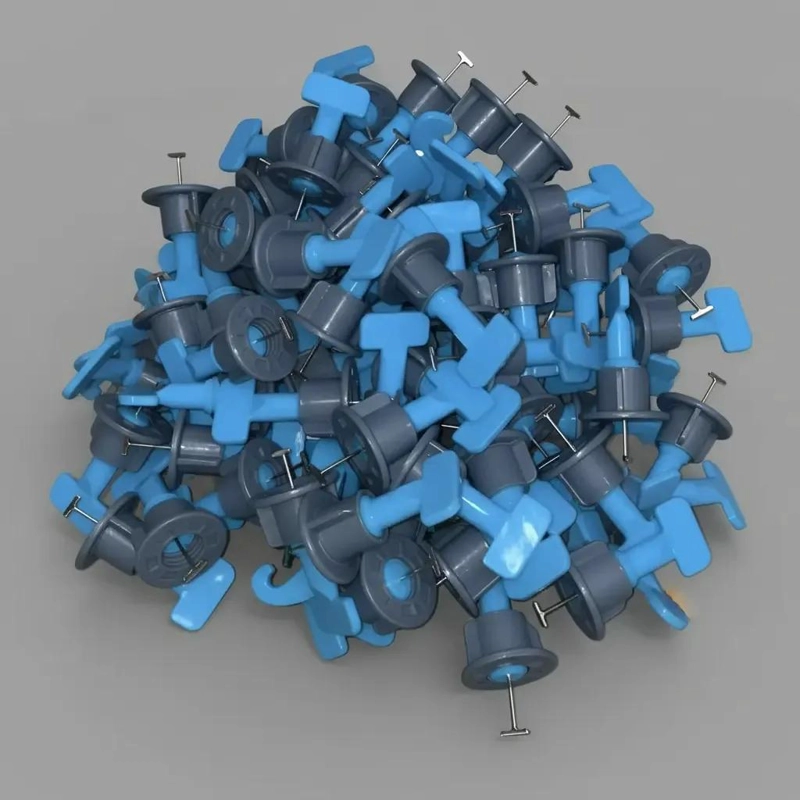 KIT DE CLIPS NIVELADORES PARA CERAMICA REUTILIZABLES 200 UNIDADES - 2