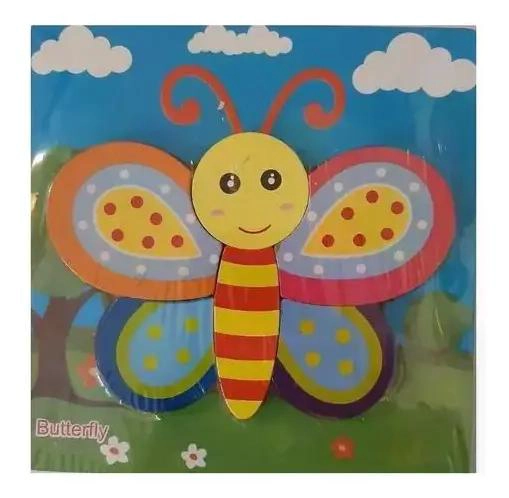 ROMPECABEZAS 3D DE MADERA PARA NIÑOS PACK DE 4 PIEZAS - 2