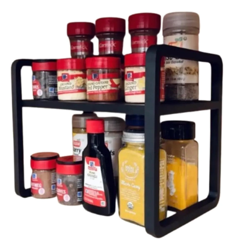 ORGANIZADOR DOBLE PARA COCINA Y OFICINA CON DISEÑO MINIMALISTA - 2