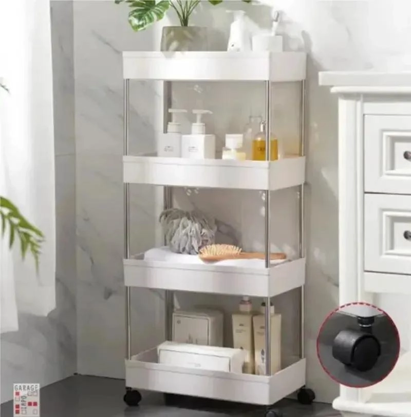 ORGANIZADOR MULTIUSO PARA COCINA Y BAÑO CON 4 REPISAS - 2