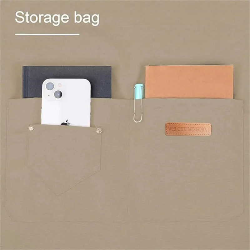 DELANTAL DE COCINA AJUSTABLE IMPERMEABLE CON BOLSILLOS MULTIUSOS - 7