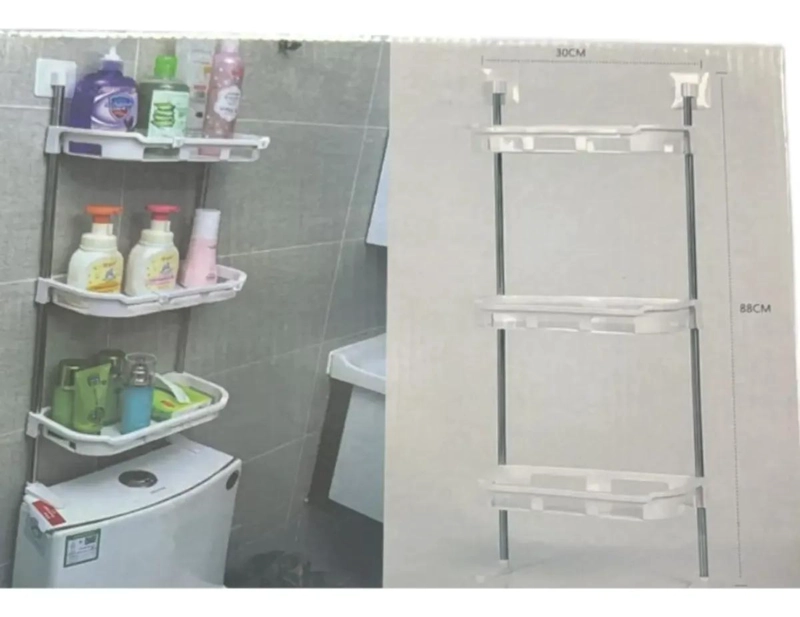 REPISA ORGANIZADORA DE TRES NIVELES PARA BAÑO Y COCINA - 3