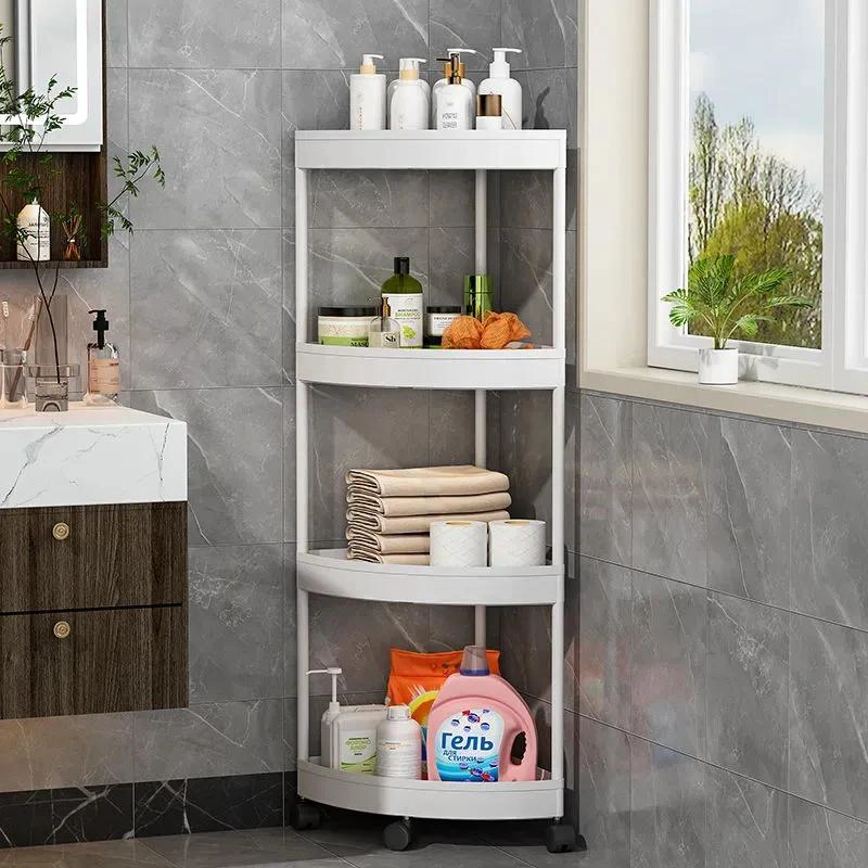 ORGANIZADOR ESQUINERO DE BAÑO CON 4 REPISAS PARA COCINA - 2