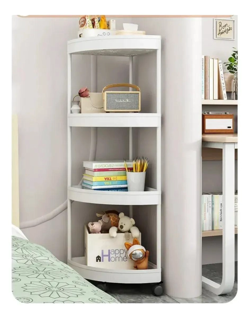 ORGANIZADOR ESQUINERO DE BAÑO CON 4 REPISAS PARA COCINA - 3