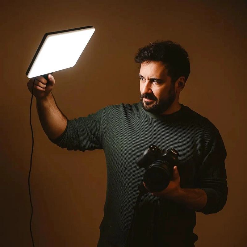PANEL DE LUZ LED REGULABLE PARA ESTUDIO FOTOGRAFICO - 2