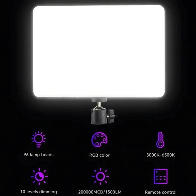 PANEL DE LUZ LED REGULABLE PARA ESTUDIO FOTOGRAFICO - 6