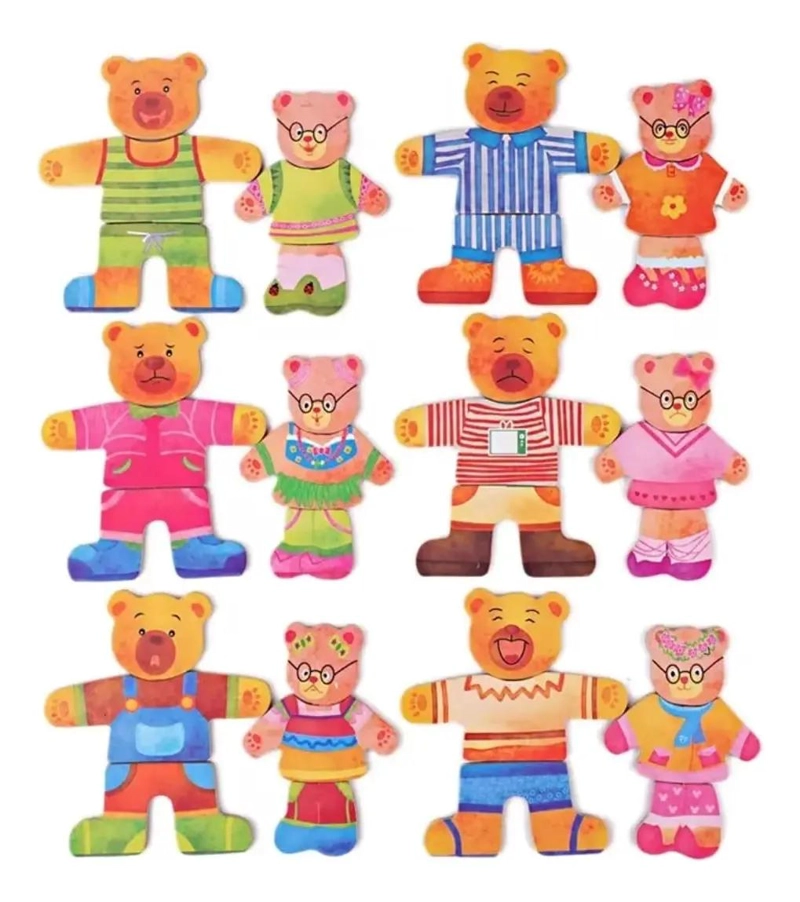 ROMPECABEZAS MAGNE TICO EDUCATIVO PARA NIÑOS DE 36 PIEZAS - 5