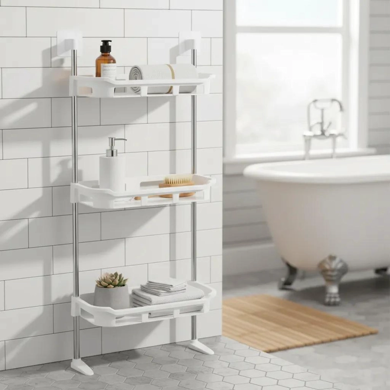ORGANIZADOR MULTIUSO DE BAÑO Y COCINA CON 3 NIVELES - 1