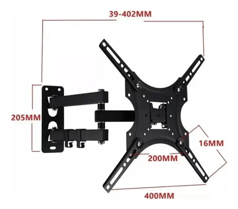 SOPORTE TV GIRATORIO PARA PANTALLAS DE 32 A 55 PULGADAS - 10