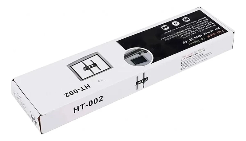 SOPORTE DE PARED FIJO RECLINABLE PARA TELEVISORES DE 32 A 55 PULGADAS - 5