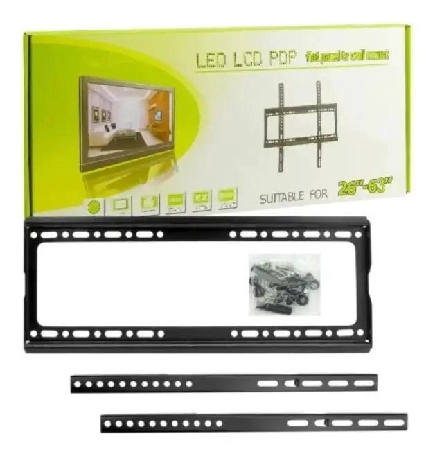 SOPORTE FIJO PARA TELEVISORES DE 26 A 63 PULGADAS COLOR NEGRO - 4