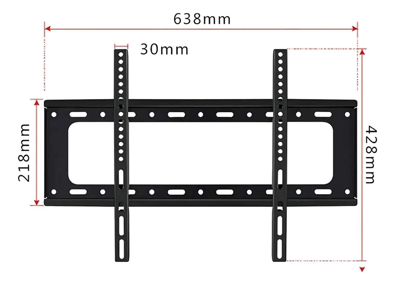 SOPORTE DE TV UNIVERSAL PARA PANTALLAS DE 40 A 80 PULGADAS - 2