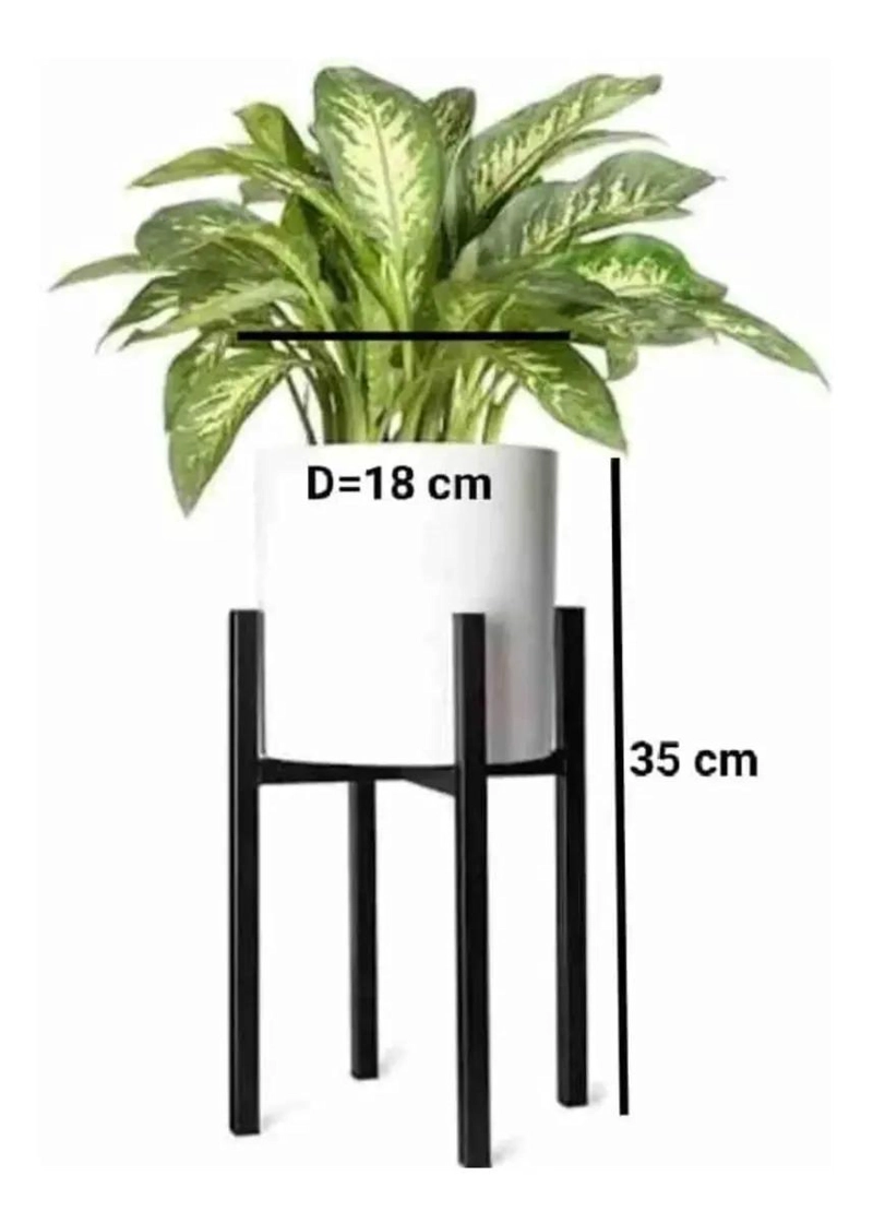SOPORTE DESMONTABLE PARA MACETAS DE HIERRO FORJADO - 4