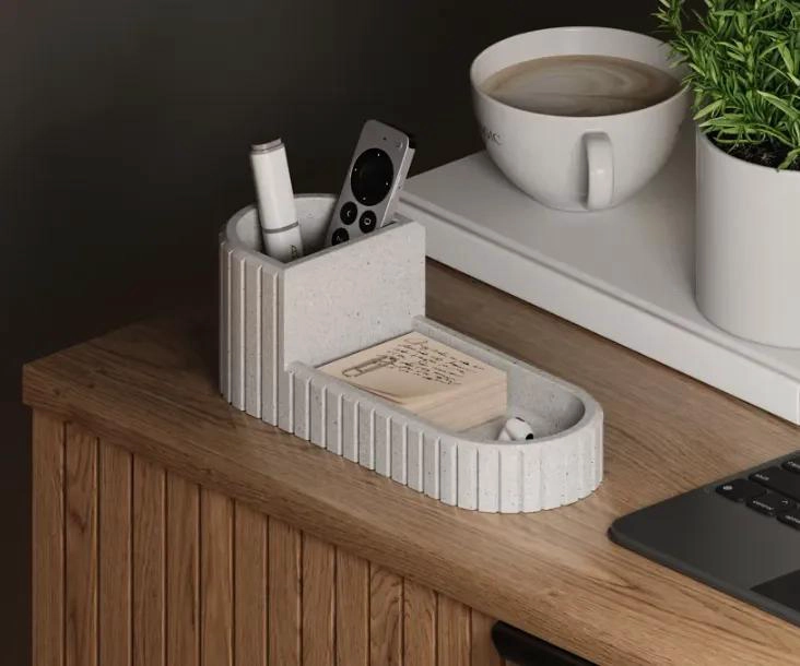 ORGANIZADOR DE ESCRITORIO PARA LAPICES Y UTENSILIOS - 4