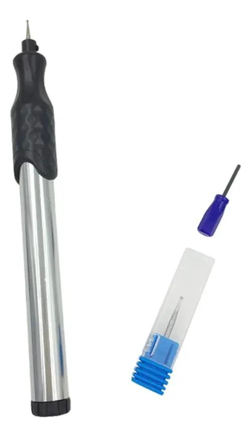 LAPIZ GRABADOR CON REPUESTO PARA VIDRIO Y METAL - 2