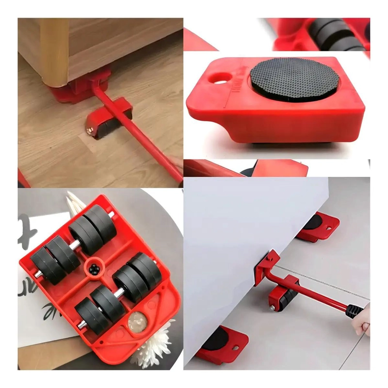 SET PARA MOVER MUEBLES PESADOS CON FACILIDAD Y SIN ESFUERZO - 4