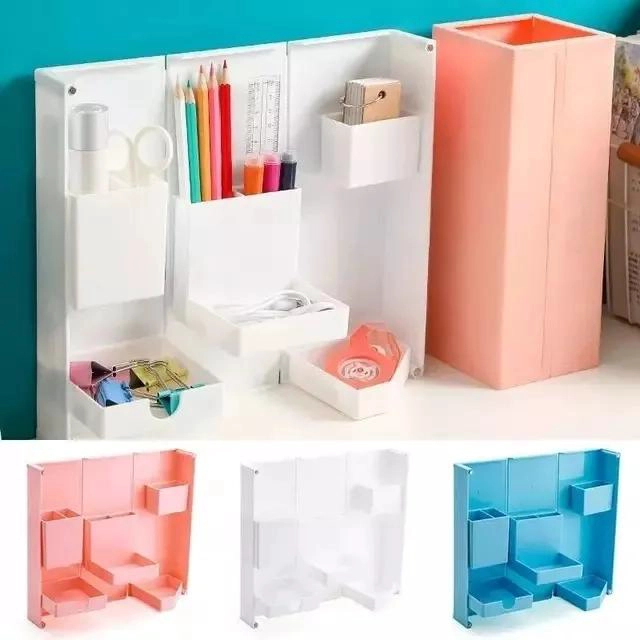 ORGANIZADOR PLEGABLE PARA ESCRITORIO CON COMPARTIMENTOS PRACTICOS - 1