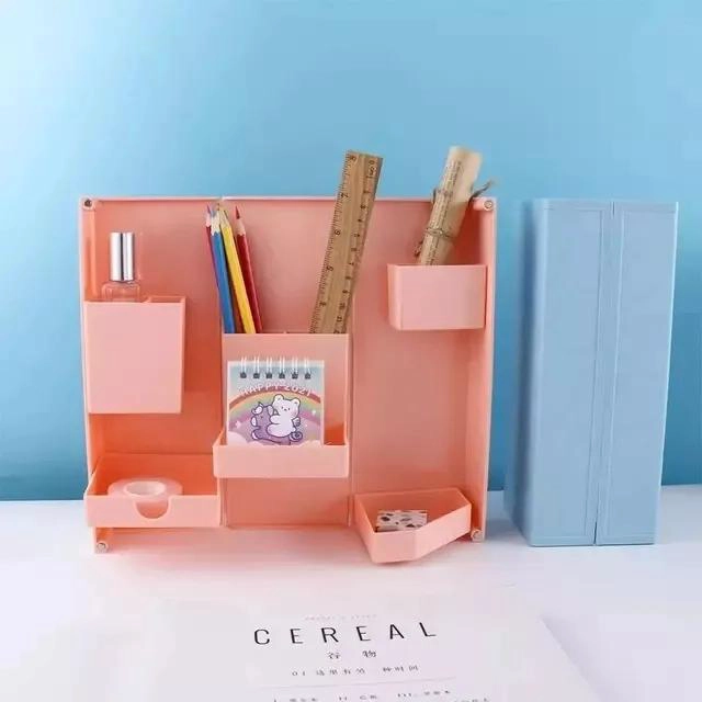 ORGANIZADOR PLEGABLE PARA ESCRITORIO CON COMPARTIMENTOS PRACTICOS - 4