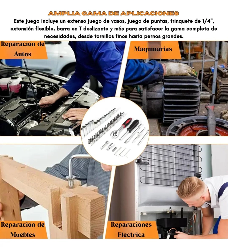 KIT DE PIEZAS EN CAJA DE TRANSPORTE - 6