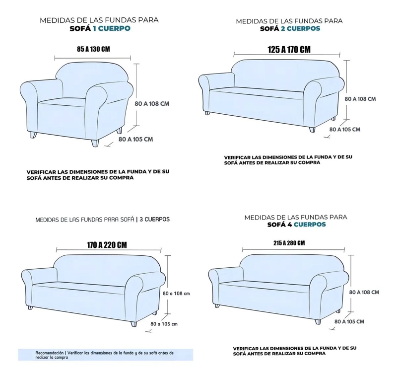 FUNDA PROTECTORA CUADRILLE PARA SOFA DE 2 CUERPOS BEIGE - 5