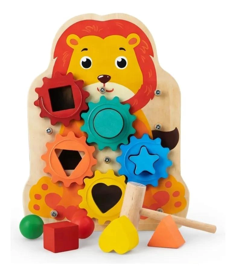 JUGUETE DIDACTICO DE MADERA PARA DESARROLLO INFANTIL - 1