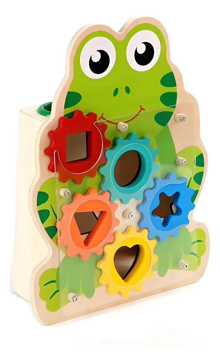 JUGUETE DIDACTICO DE MADERA PARA DESARROLLO INFANTIL - 2