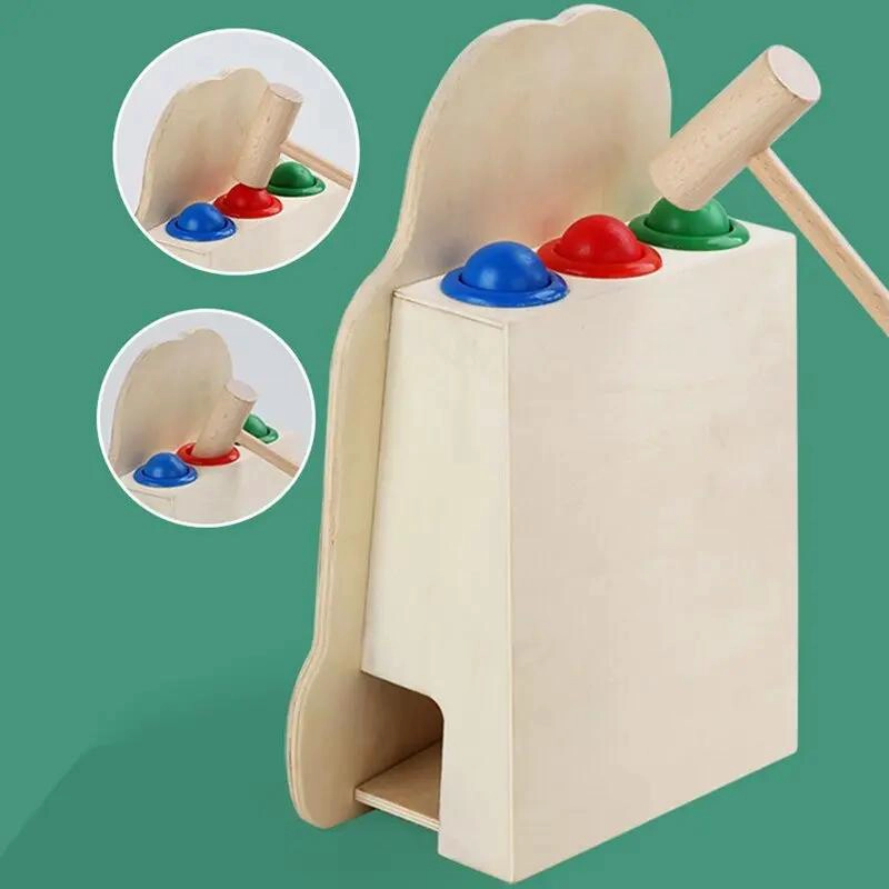 JUGUETE DIDACTICO DE MADERA PARA DESARROLLO INFANTIL - 6
