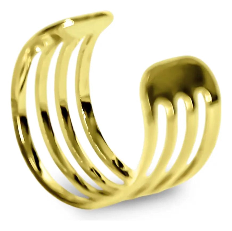 ARO DE ARGOLLAS ENCHAPADO EN ORO 18K PARA MUJER - 3