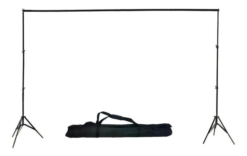 SOPORTE PARA TELON FOTOGRAFICO CHROMA KEY AJUSTABLE - 3