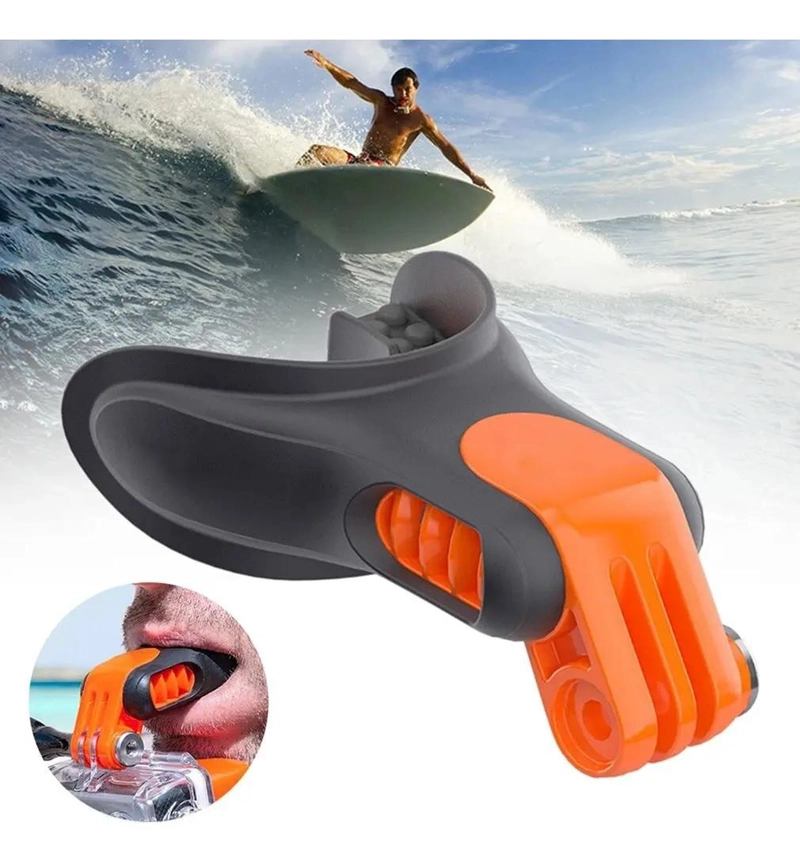 MONTURA BUCAL PARA CAMARA DEPORTIVA IDEAL PARA SURF Y AVENTURA - 2