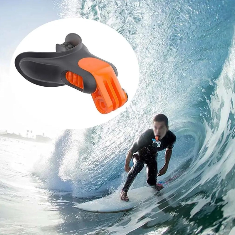 MONTURA BUCAL PARA CAMARA DEPORTIVA IDEAL PARA SURF Y AVENTURA - 3