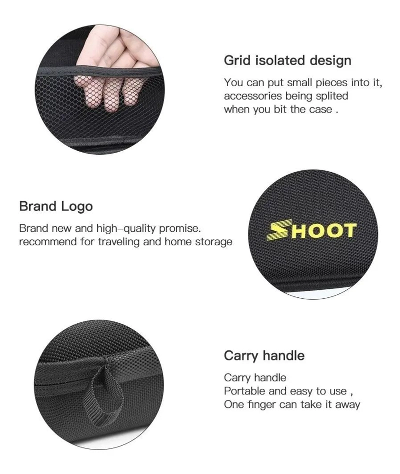 FUNDA PROTECTORA COMPACTA PARA CAMARAS DE ACCION - 5