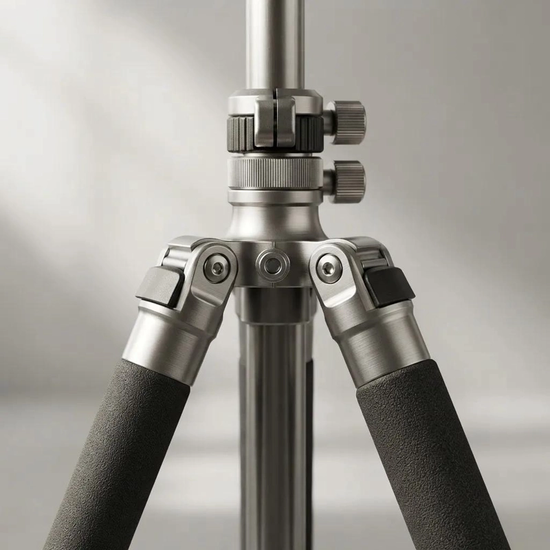 TRIPODE PROFESIONAL AJUSTABLE 1.62M PARA CELULARES Y CAMARAS - 5