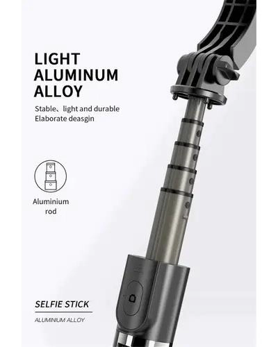 PALO SELFIE TRIPODE BLUETOOTH 3 EN 1 PARA FOTOGRAFIA - 3