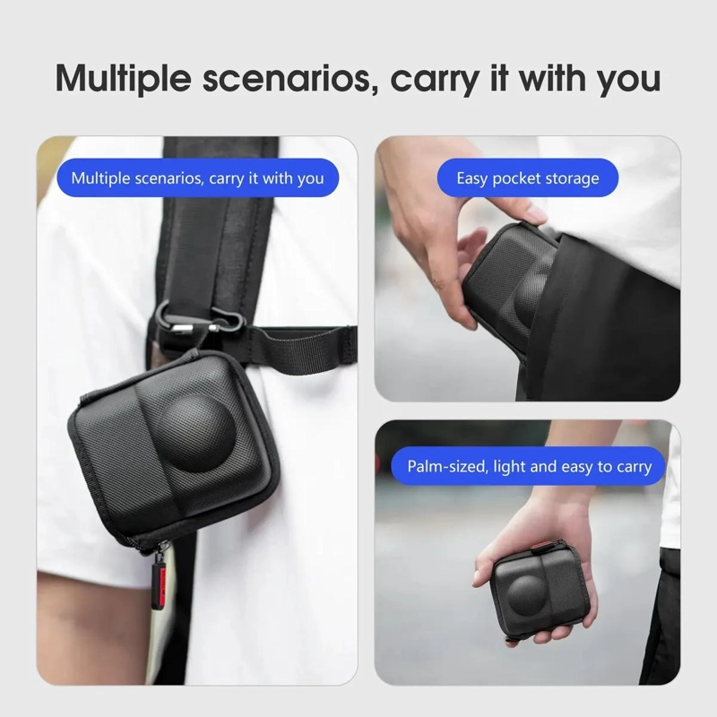 ESTUCHE PROTECTOR DE VIAJE PARA CAMARA COMPACTA Y RESISTENTE - 2