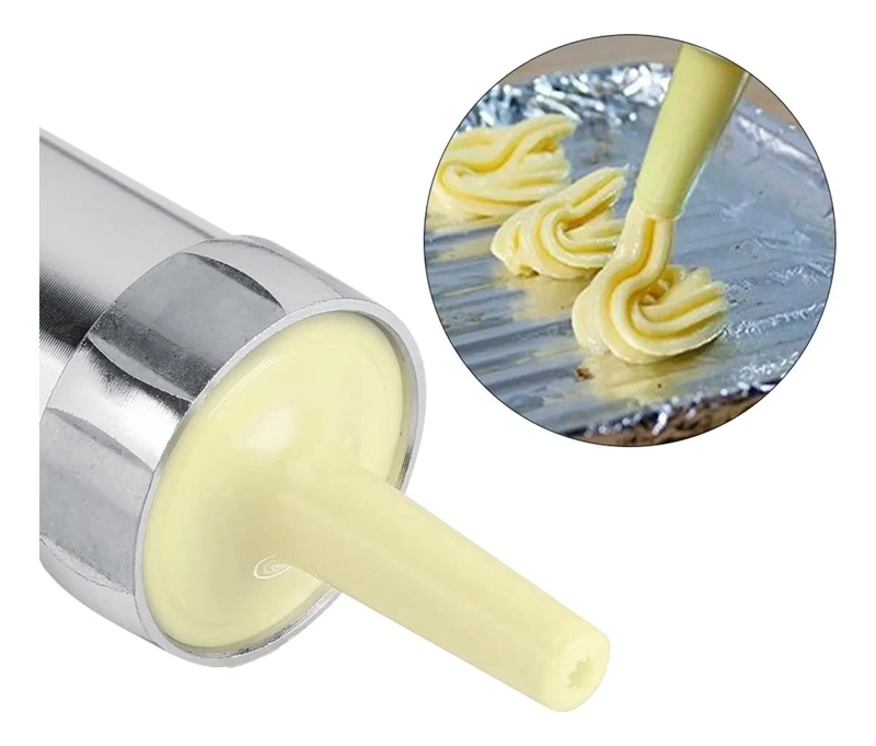 PRENSA MANUAL PARA GALLETAS Y DECORACION DE PASTELES CON MOLDES VARIADOS - 9