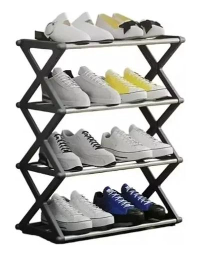 ORGANIZADOR PLEGABLE DE ZAPATOS CON 4 NIVELES - 2