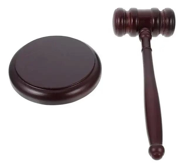 MARTILLO DE MADERA PARA ABOGADO Y ARBITRO - 1