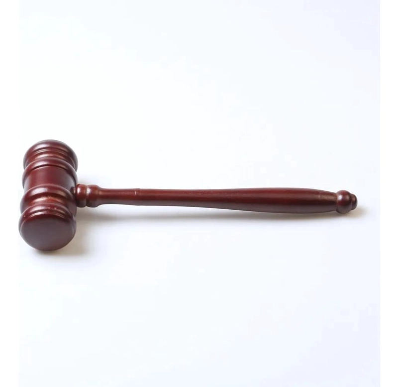 MARTILLO DE MADERA PARA ABOGADO Y ARBITRO - 6